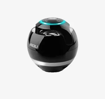 黑色无线蓝牙音箱免抠