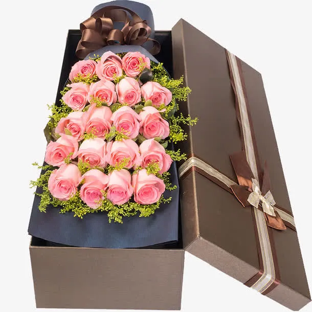 精美礼盒包装免抠