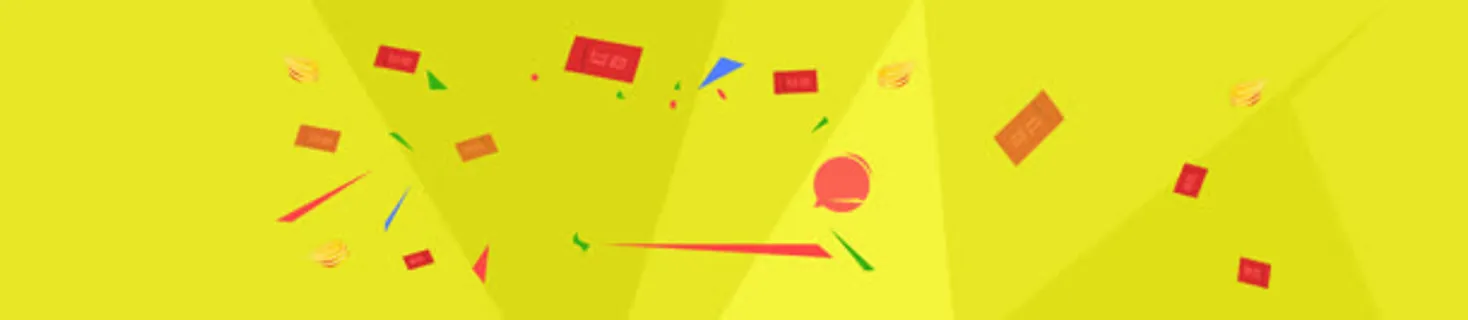 金融理财红包飞背景banner