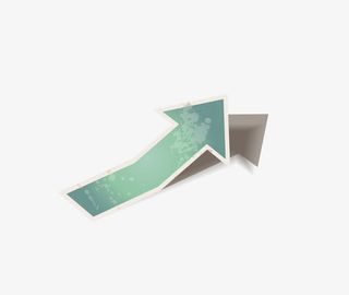 转折箭头矢量图免抠