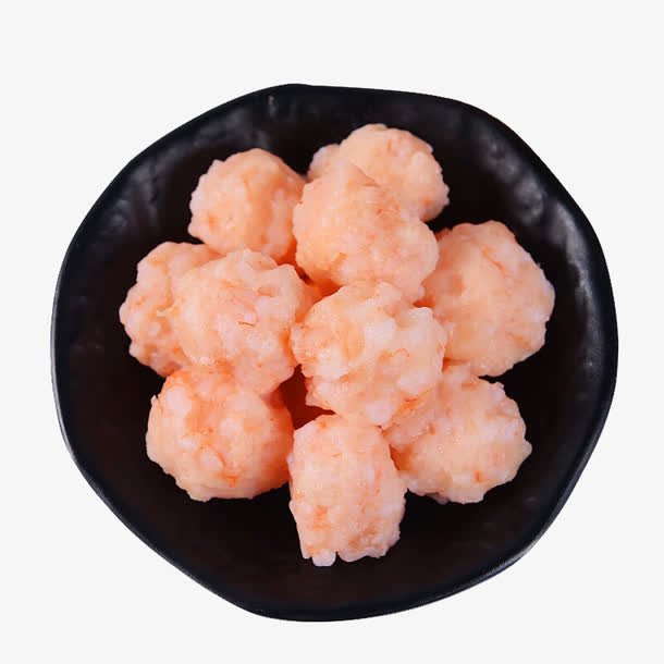 一盘虾丸素材免抠