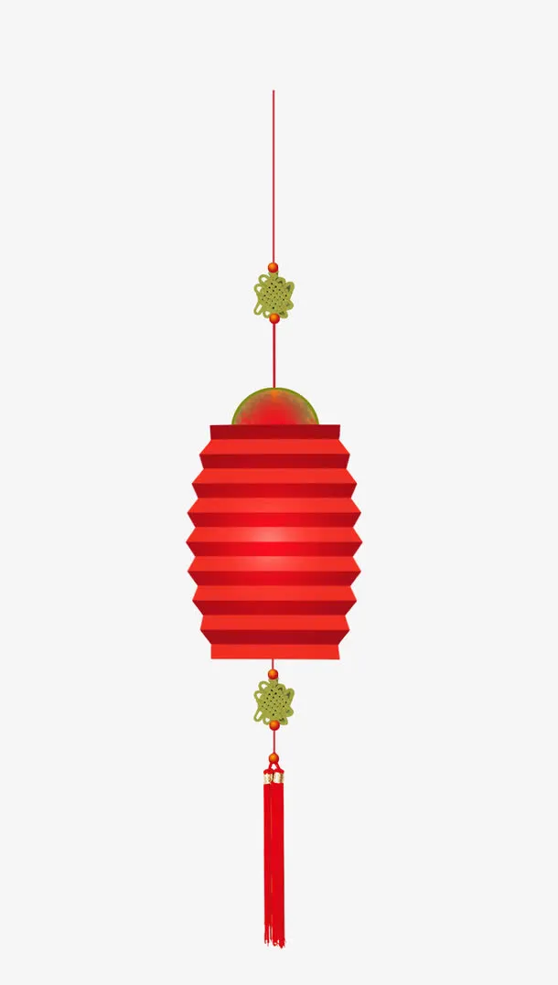 红色喜庆灯笼免抠