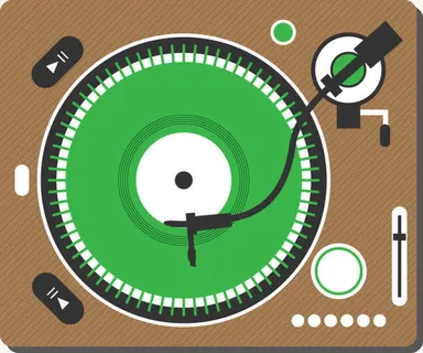 矢量音乐播放器免抠