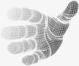 3d网格手免抠