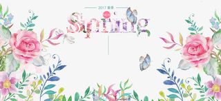 春团季装饰免抠