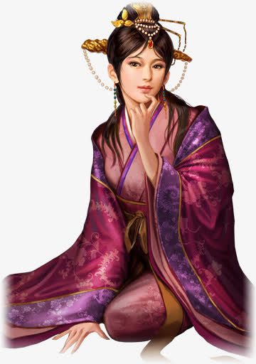 古代美女免抠