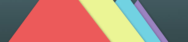 简约炫彩个性多边形背景banner
