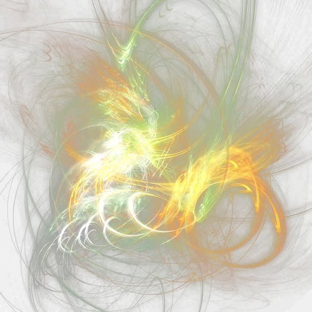 高清炫彩光效杂乱光线图免抠