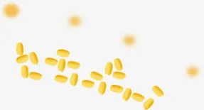 创意组合粮食招聘海报免抠