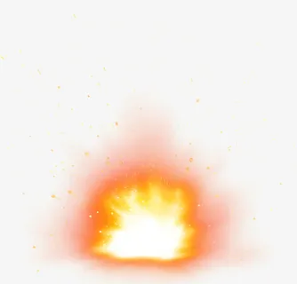 爆炸散开火光免抠 爆炸散开火光免抠