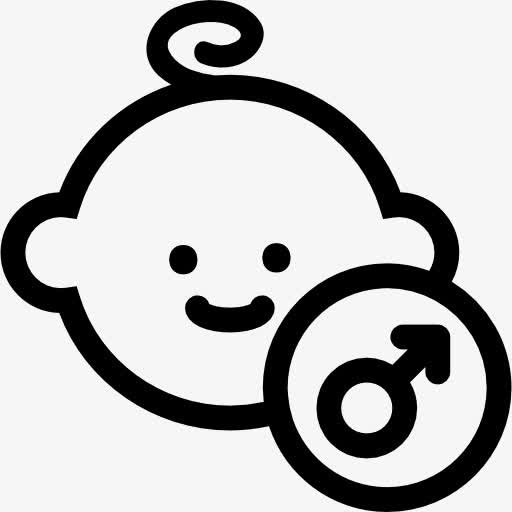 亲爱的男性的脸图标免抠