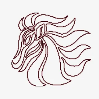 俊马头JUNMA免抠