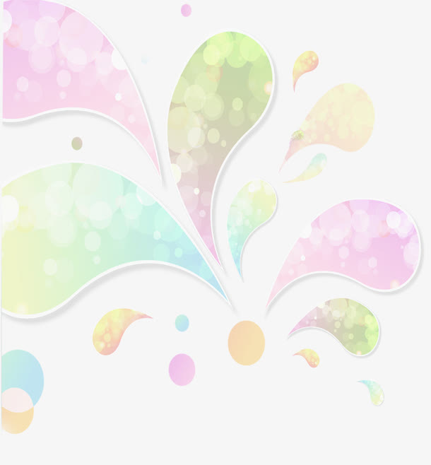 彩色符号样式招聘海报素材免抠