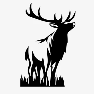 矢量小鹿装饰免抠