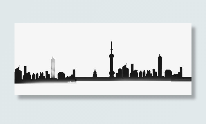 建筑物剪影免抠