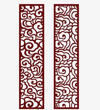 窗花图案免抠装饰中国风元素