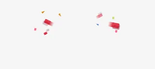 漂浮红包矢量图免抠