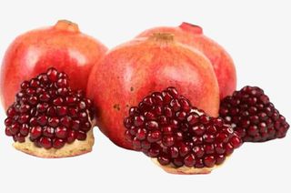 石榴水果一粒一粒免抠