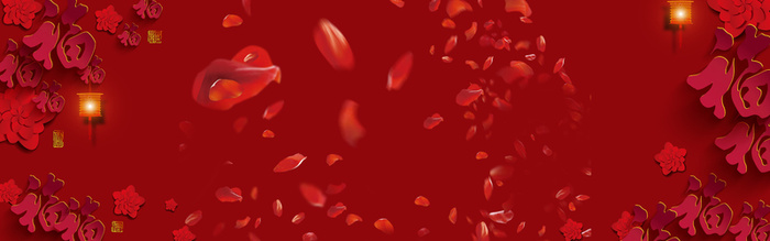 2017新年花瓣背景高清