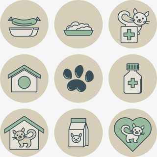 卡通动物矢量免抠