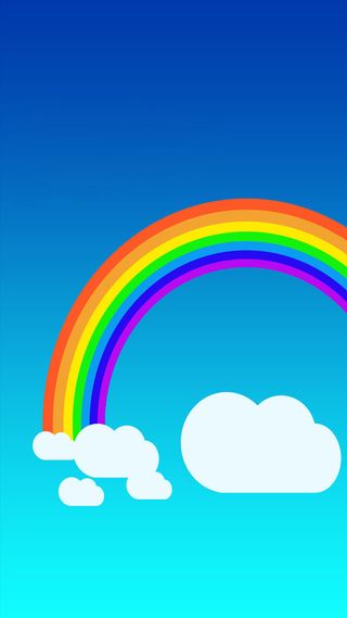 彩虹背景高清