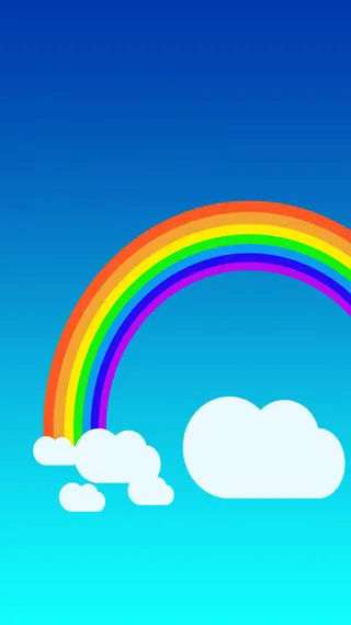 彩虹背景高清