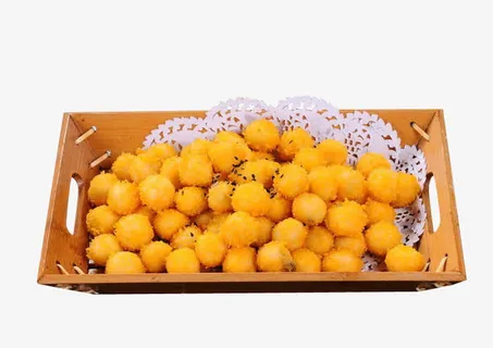 炸南瓜黑芝麻汤圆免抠 炸南瓜黑芝麻汤圆免抠