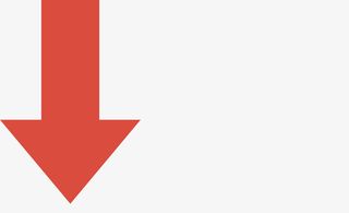 箭头红箭红色指标标志免抠