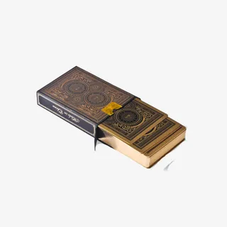 德州金边大字扑克牌犇牛土豪金扑免抠