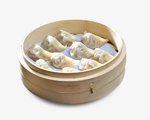 一笼蒸饺主食免抠