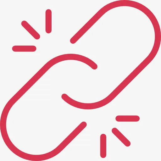 断开的链接图标免抠