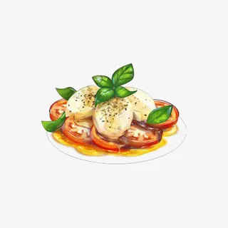 手绘西红柿免抠