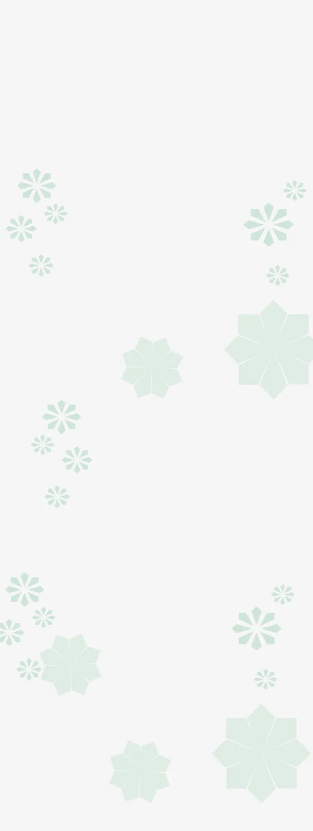 雪花漂浮免抠