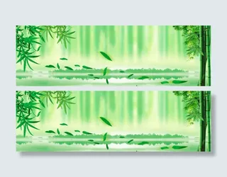 中国风背景海报