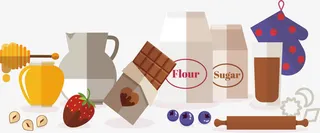 巧克力矢量图免抠