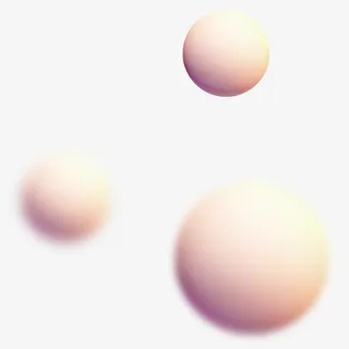 球体纯色背景免抠素材图片高斯模糊图片