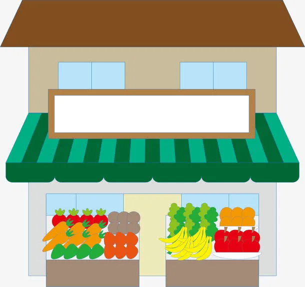 蔬菜超市免抠