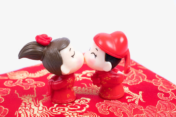 红色婚庆元素免抠