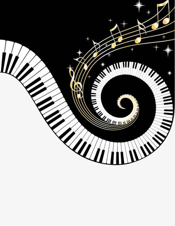 音乐条形码免抠