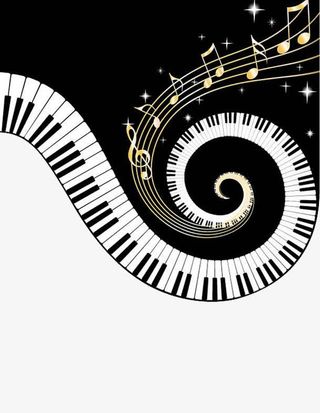 音乐条形码免抠