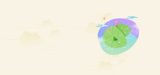 电商小暑夏季小清新简约海报banner高清