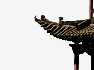 古代亭阁檐角免抠