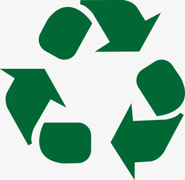 绿色低能耗箭头图免抠