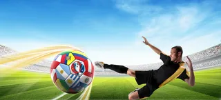 踢足球背景高清