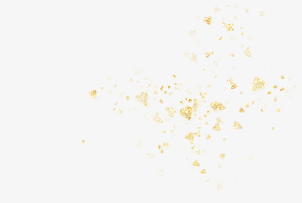 婚礼撒花素材免抠