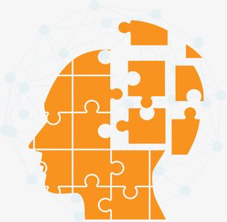 人类大脑拼图免抠