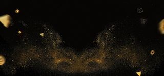 黑色奢华金粉海报背景高清