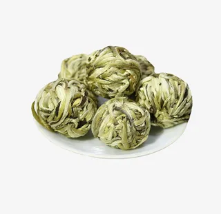 产品实物白毫银针展示免抠