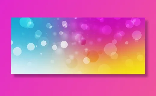 圈圈幻彩背景免抠