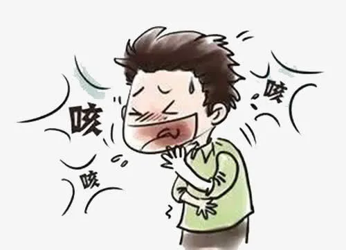 咳嗽的男孩免抠